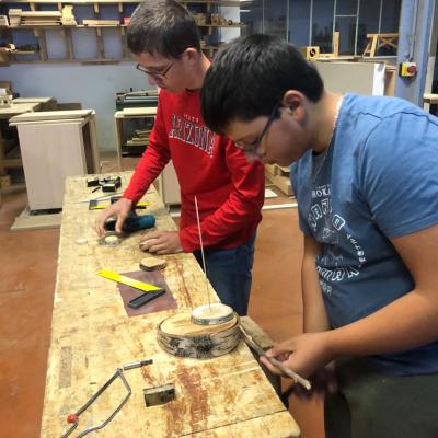 Des sapins de noel pour l ecole saint regis de saint alban 1