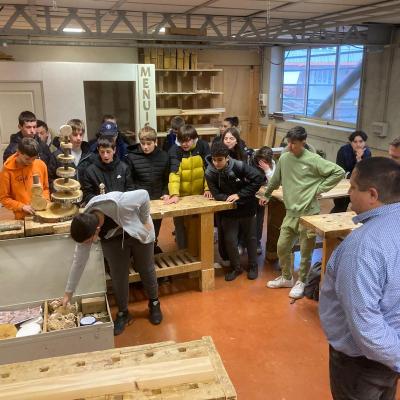 Des sapins de noel pour l ecole saint regis de saint alban 4